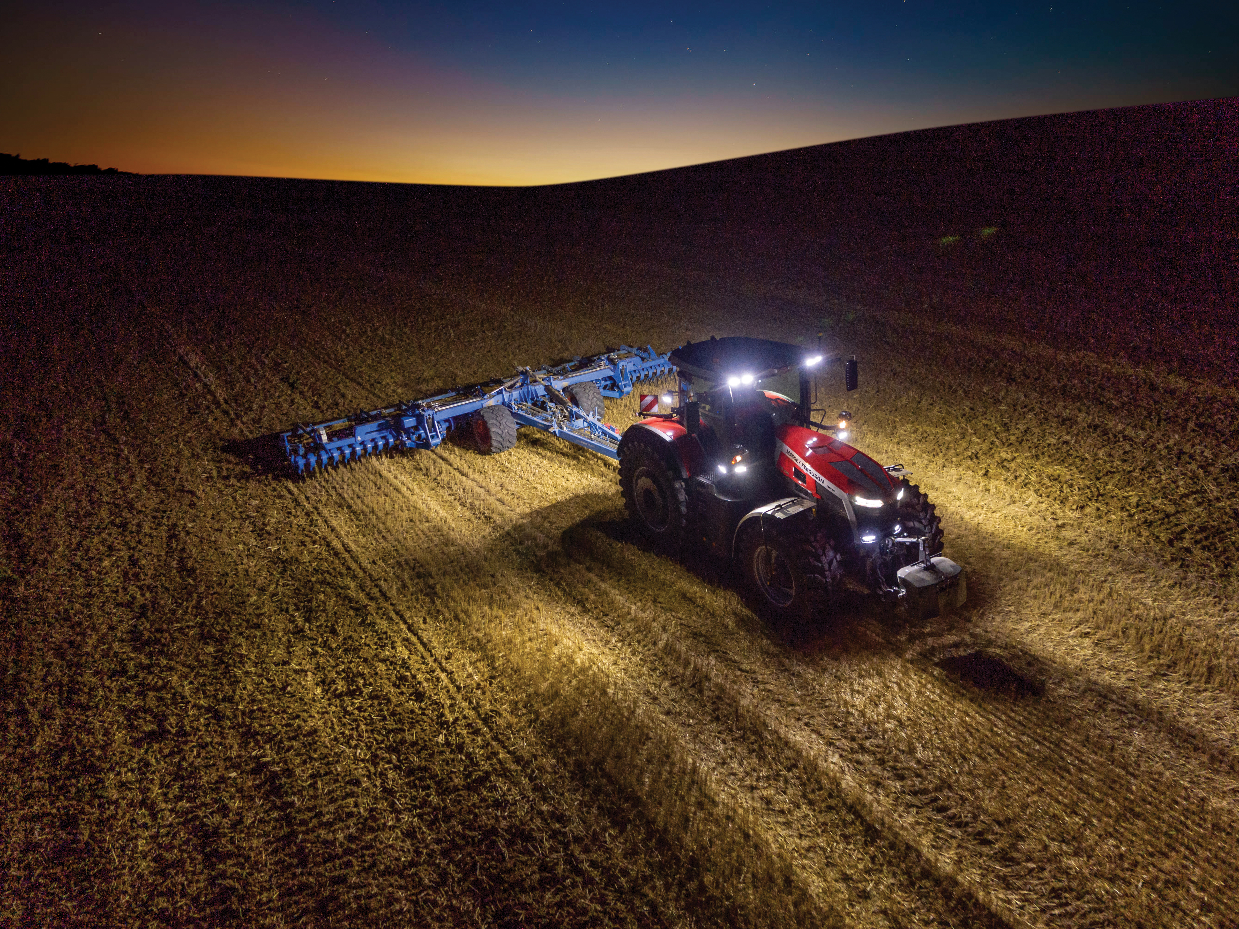 LED LIGHTS TURN NIGHT INTO DAY